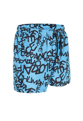 Redbridge Herren Shorts Kurze Hose Badeshorts Schwimmhose Badehose Graffiti Tag