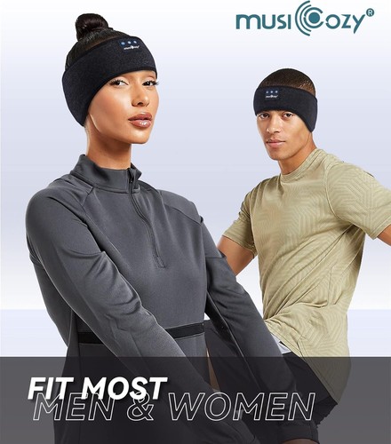 Wireless Headband Bluetooth 5.4 Headphones HD Stereo Sound for Sleep Fitness - Picture 6 of 10