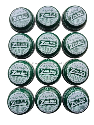 Zam-buk The Real Mokoya Herbal 7g Tin Ointment South African Import - Pack of 12