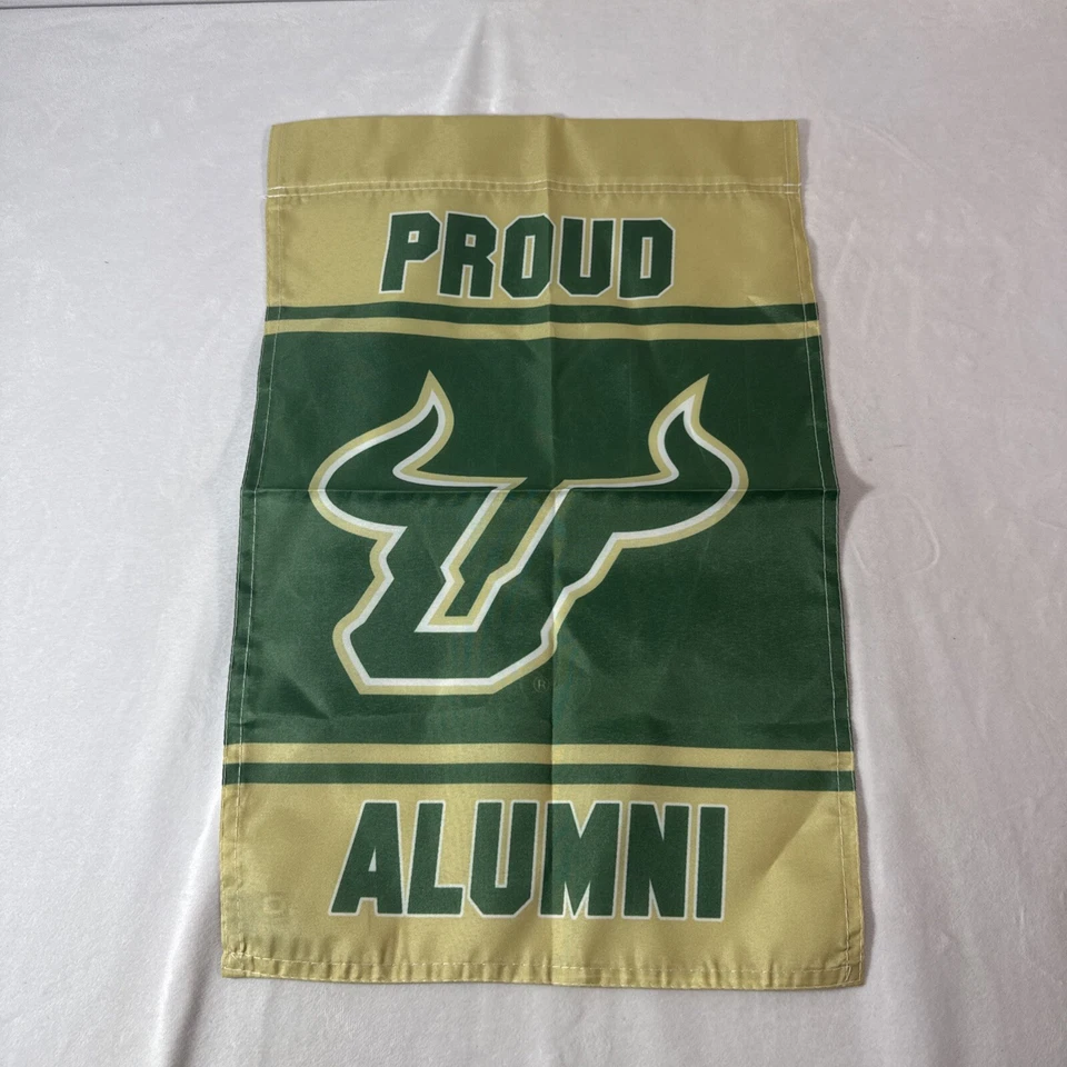 University of South Florida Mini Garden Flag Proud Alumni 12”x18” - Image 2 of 4