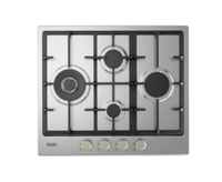 De Longhi YLG60RFX Ebene Kochen Edelstahl 4 Feuer Abdeckgitter In Aus Gusseisen