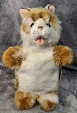 Puppet Pal Maine Coon Cat Fluffy Kitty Demdaco Hand Storytelling Pretend Play