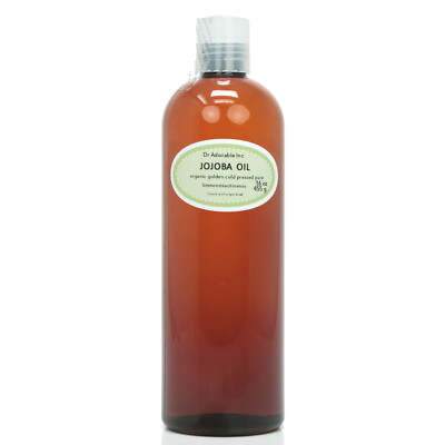  FRESH ORGANIC JOJOBA  OIL PURE EXTRA VIRGIN GOLDEN COLD PRESSED 2OZ -GALLON