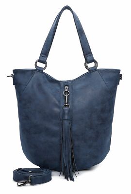 Fritzi aus Preußen Vintage Race03 Hobo Umhängetasche Tasche True Blue Blau