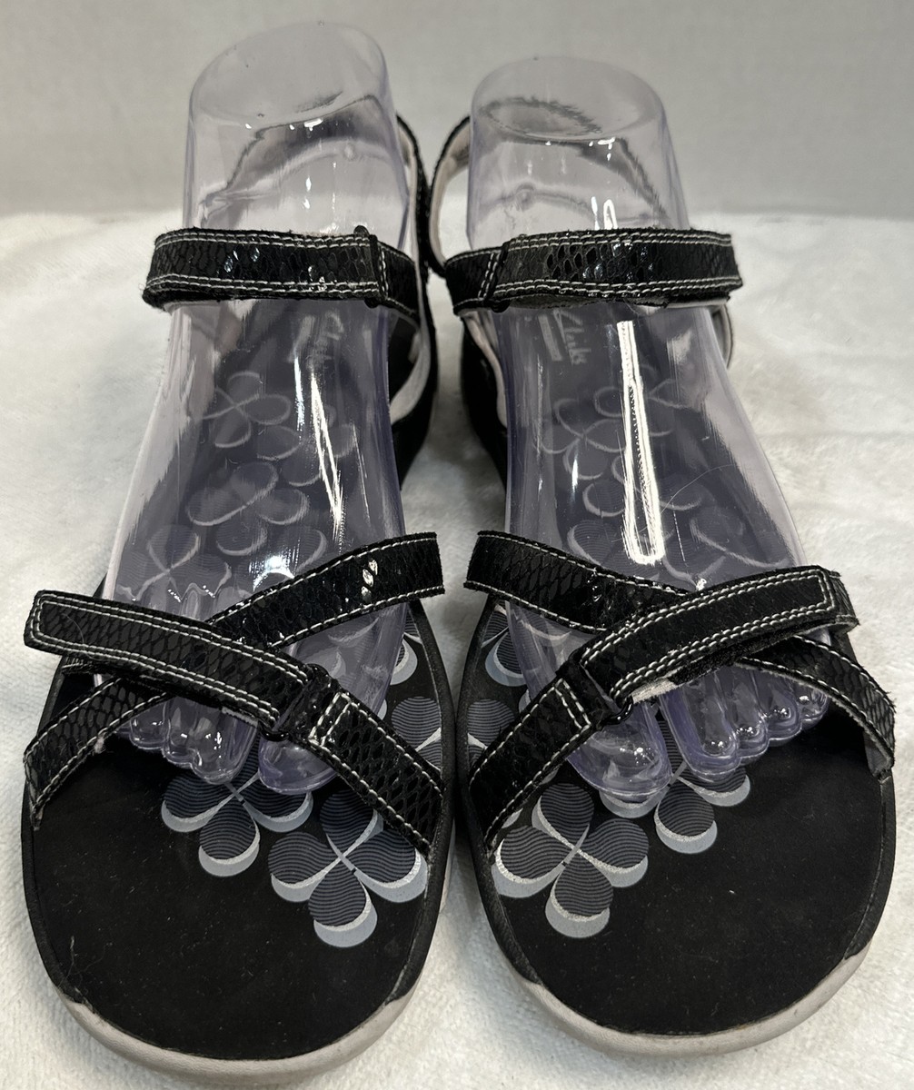LADIES CLARK'S Tresca Trace Sandal Size