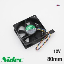 Nidec Beta V TA300DC B35613-35 Pro Cooler Fan 80x80x25mm 80mm 12V 0.25A