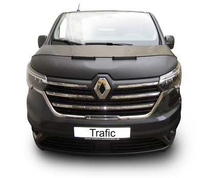 Car bra compatible with Renault Trafic manufactured from 2021 stone chip protection hood bra