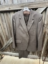 2 pc Vtg 50 60's Ratner Men ROCKABILLY Suit Jacket 40 R Trousers 33/30
