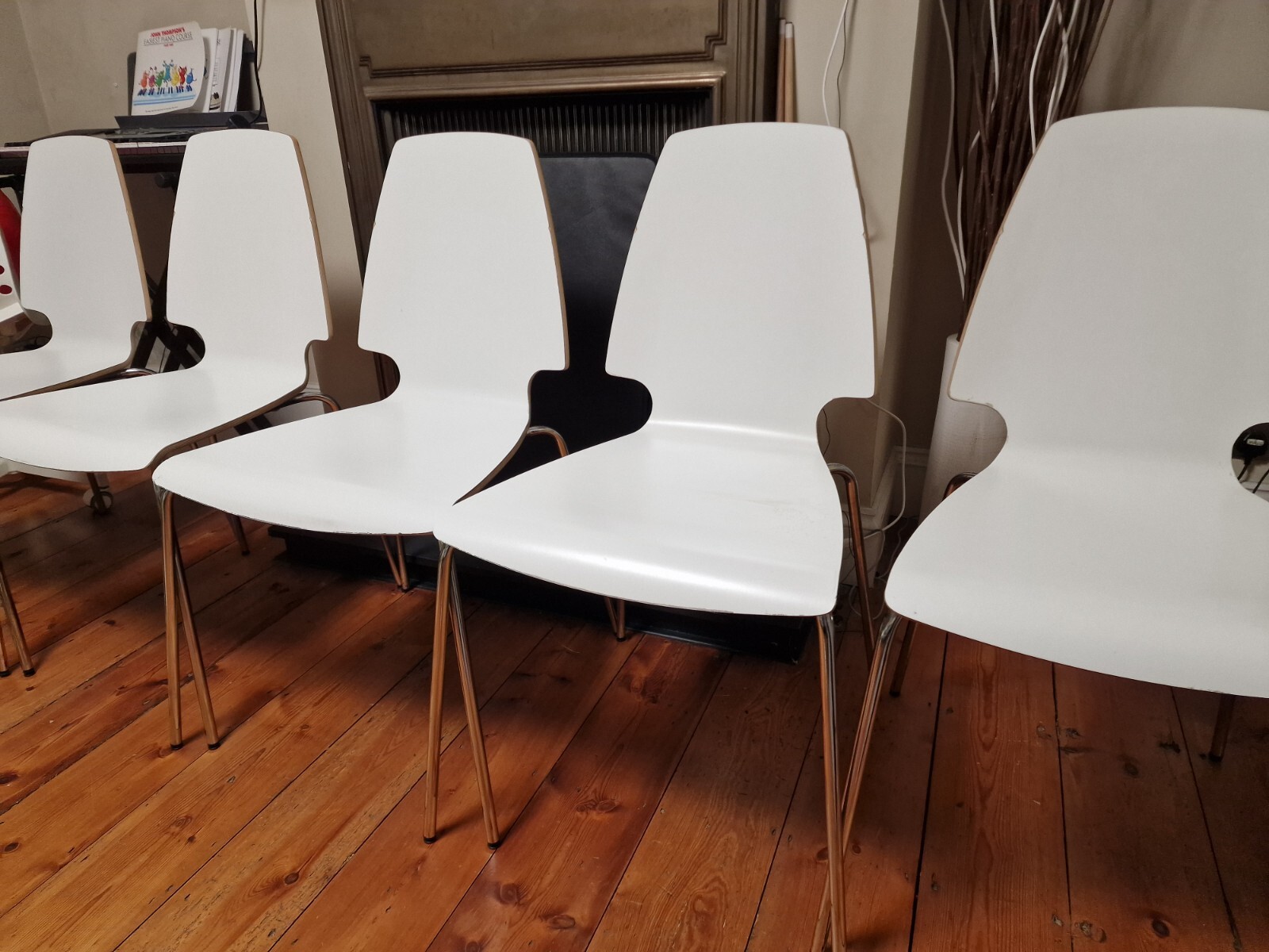 5 Vilmar Ikea Dining Chairs eBay