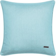 Esprit Deko Kissen Hülle NEO Baumwolle Hellblau einfarbig 45x45 cm