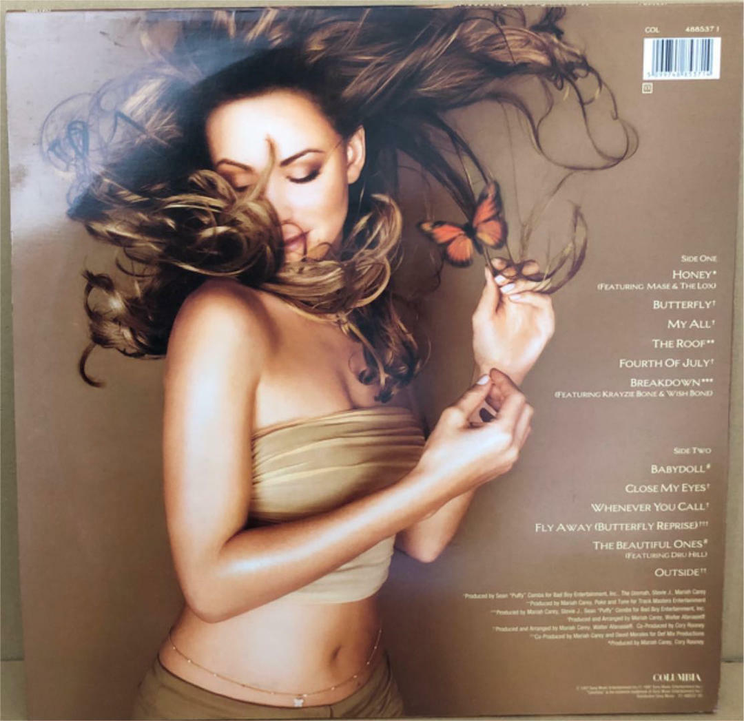 Mariah Carey / Butterfly 1997 EU Original Edition 12
