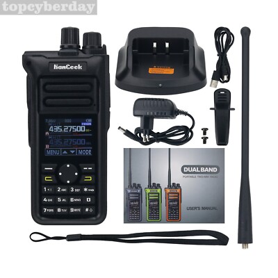 GT-10 15W Walkie Talkie UHF VHF Marine Radio FM AM Radio Receiver for Road Trips