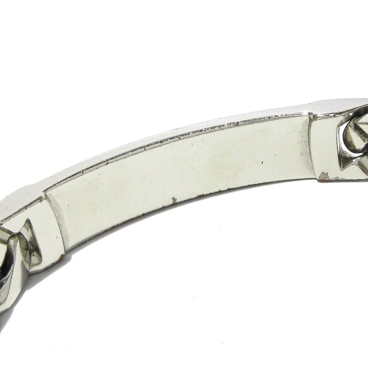 Auth LOUIS VUITTON Bracelet Chain Link Square LV MP3227 Auth LOUIS VUITTON Bracelet Chain Link Square LV MP3227