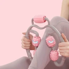 Trigger Point Roller Massager Arm Leg Tissue Muscle Relaxer Fitness Workout Yoga