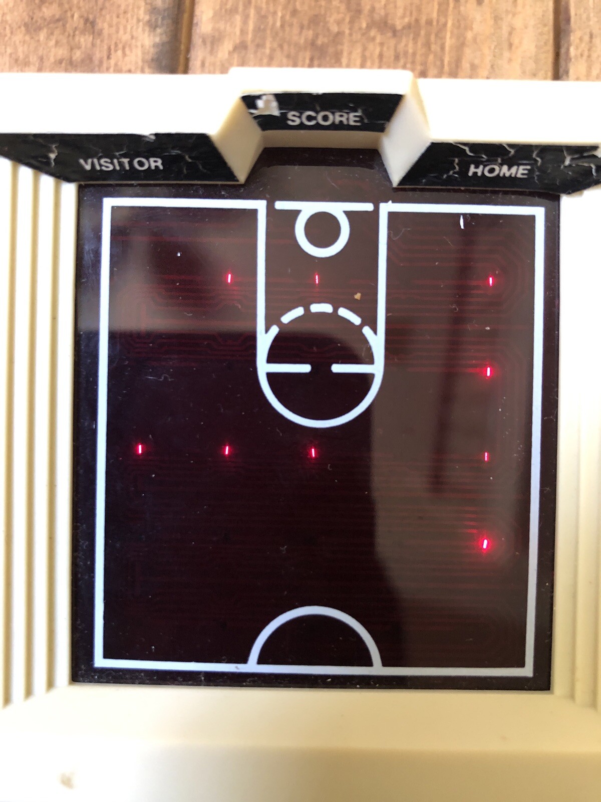 Vintage 70s Sears Electronic Basketball HandHeld Game Works ORIGINAL