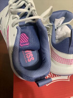 Kswiss grade school speed trac return nwot men’s size 7 K-Swiss Junior Speed trac sz 1 grade school Sneakers BLue  main image 4