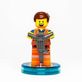 Lego Movie Minifigure - Emmet w/ Dimensions Base Tag 71212 (tlm072) 70814