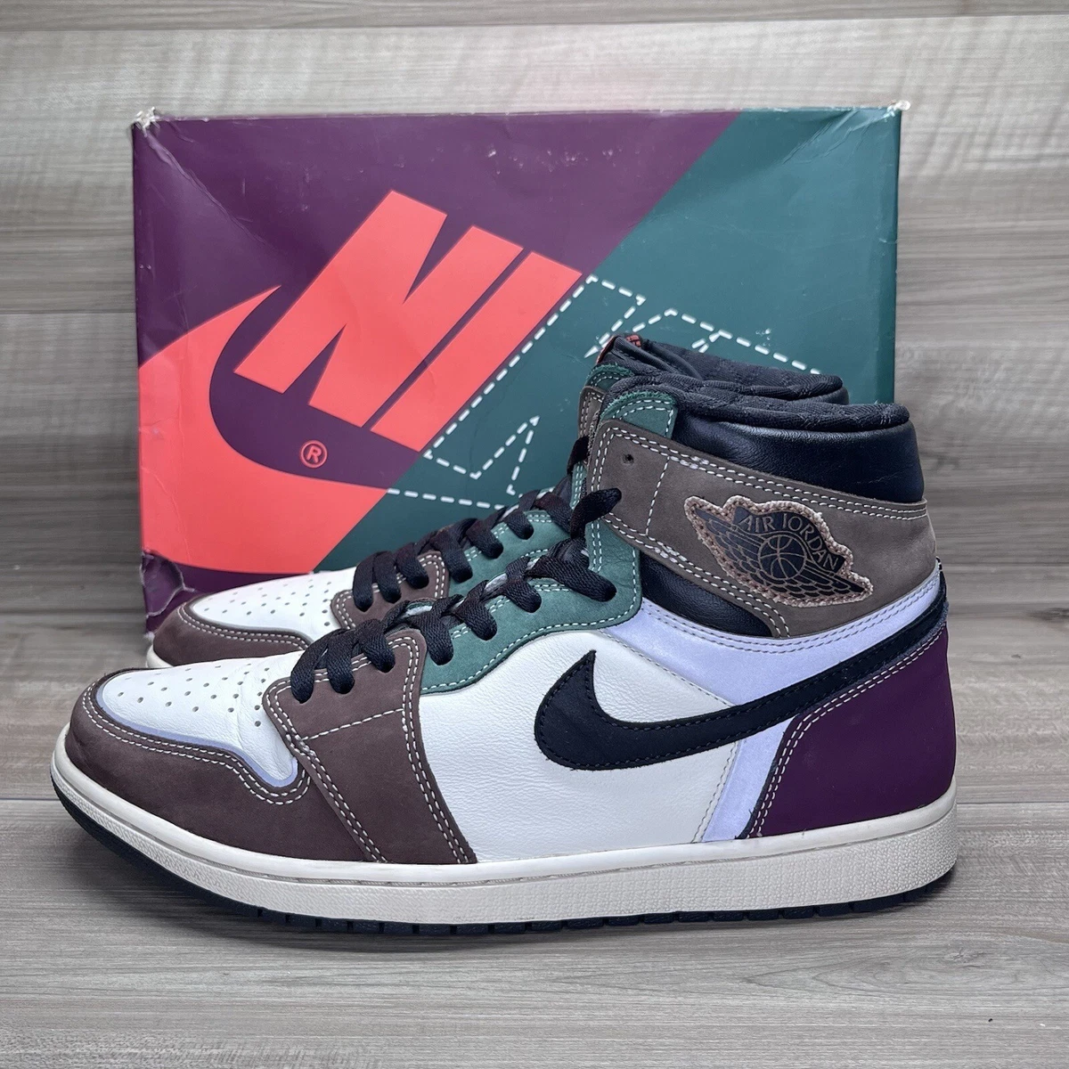 Nike Air Jordan 1 High Hand Crafted Mens Size 10.5 DH3097 001 OG I