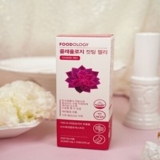 FOODOLOGY Coleology Cutting Jelly 25g x10 Pomegranate Chia Snack from Korea