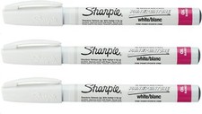 Paquete de 3 rotuladores permanentes de tinta blanca para neumáticos rodadura de coche rodadura pintura bolígrafo impermeable