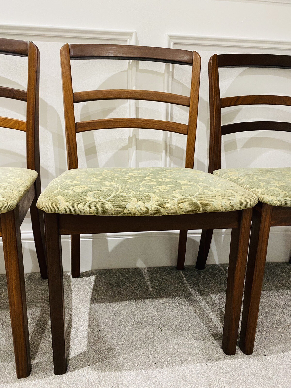4 Four G PLAN Vintage Teak Dining Chairs eBay