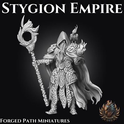 Warlock Galethorn - Tabletop Games Wargaming Wizard 32mm scale Fantasy Figuren