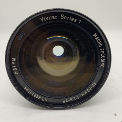 Vivitar Series 1 28-90mm 1:2.8-3.5 Macro Focusing Zoom Tylko obiektyw aparatu - Zdjęcie 1 z 10