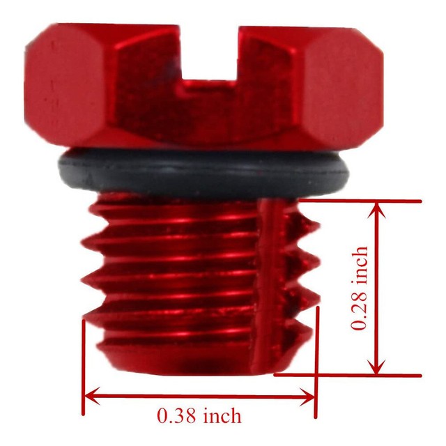 1 Pcs Fuel Filter Housing Bleeder Screw 20012016 Duramax LB7, LLY, LBZ