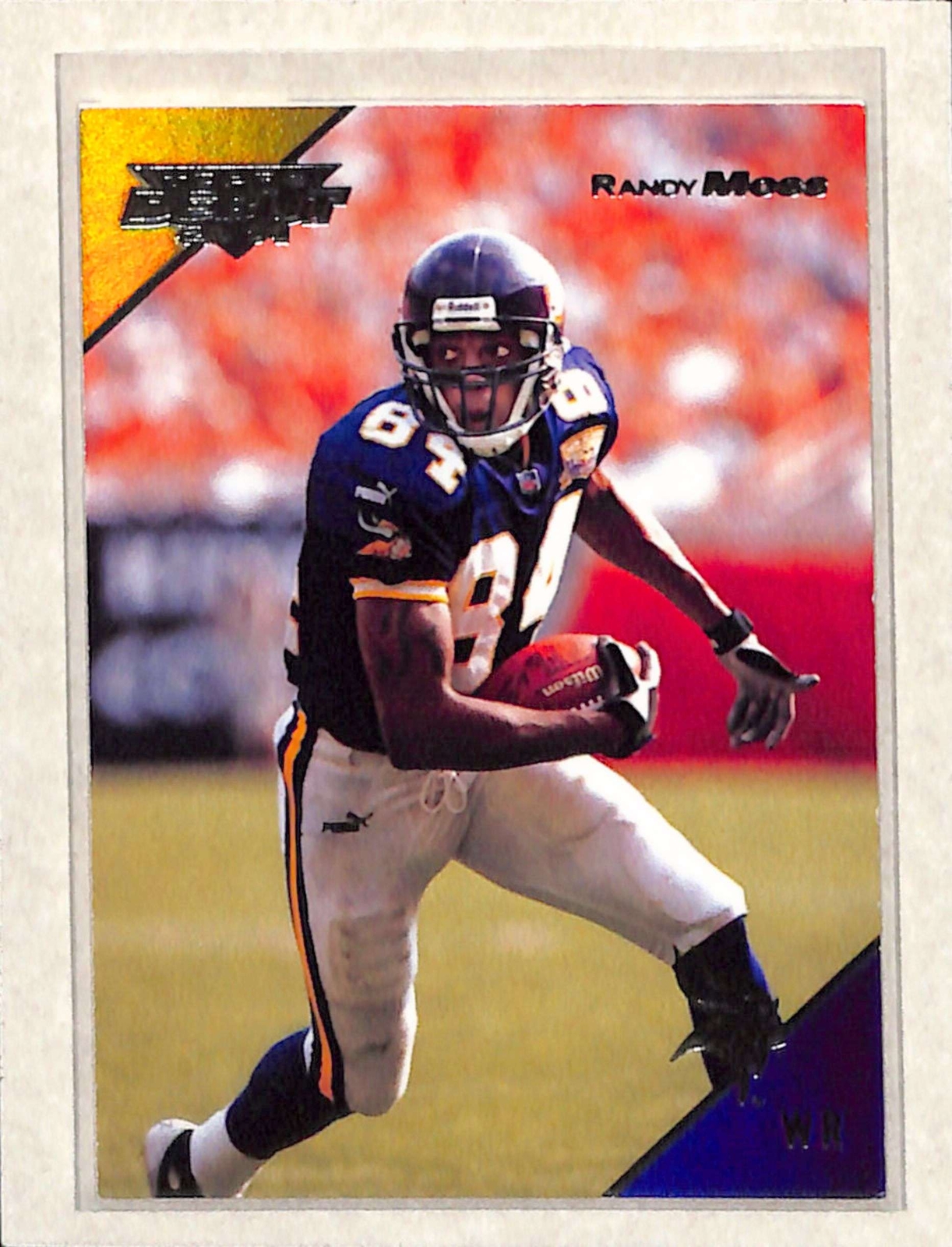 2001 Topps  Debut #40 Randy Moss  EX