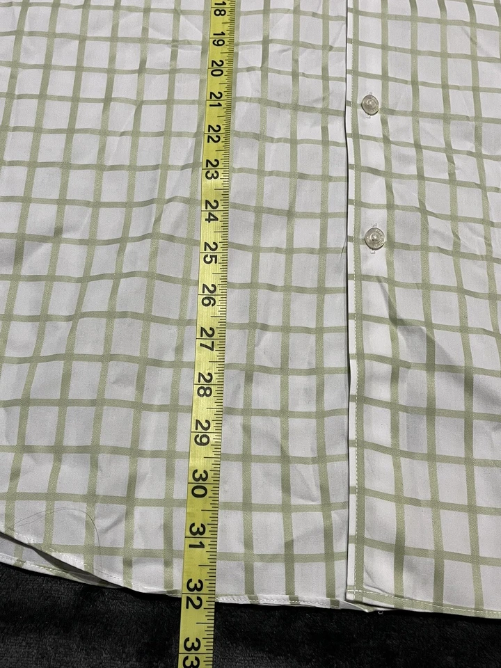 Talbots Men’s Wrinkle Resistant Dress Shirt Size M Long Sleeve - Image 2 of 4