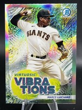2022 Bowman Chrome Marco Luciano VIRTUOSIC VIBRATIONS   #VV-6 Giants