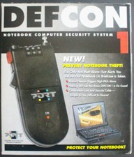 DEFCON 1 Notebook Computer Security System - NEW in Box Wrapped 