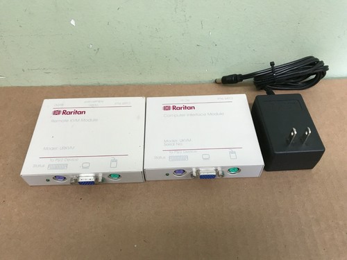 Raritan URKVM & UKVM PS/2DEVICE REMOTE And Local KVM Module with Power Supply - 第 1/3 張圖片