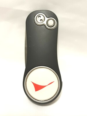 Conoco Philips Pitchfix Original 2.0 Golf Divot Tool Black Silver Oil And Gas