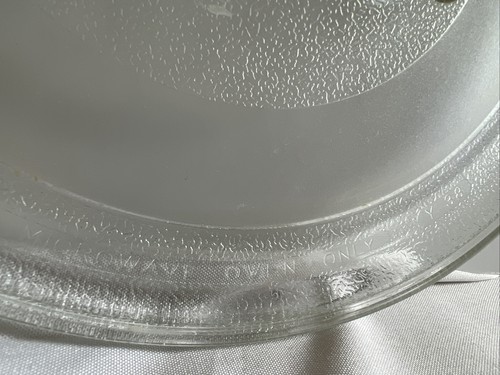 12 Inch Wide Microwave Plate Glass Tray Replacement Part Y38 MICROWAVE OVEN - Picture 3 of 9