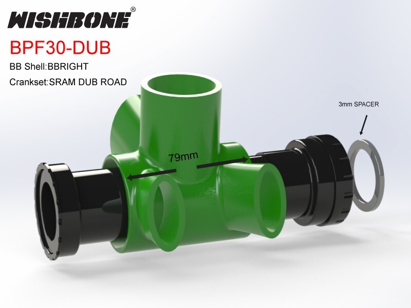 ウィッシュボーン　PF30‐DUB ROAD WISHBONE BPF30-DUB ROADBIKE BOTTOM BRACKET SRAM DUB ROAD | eBay