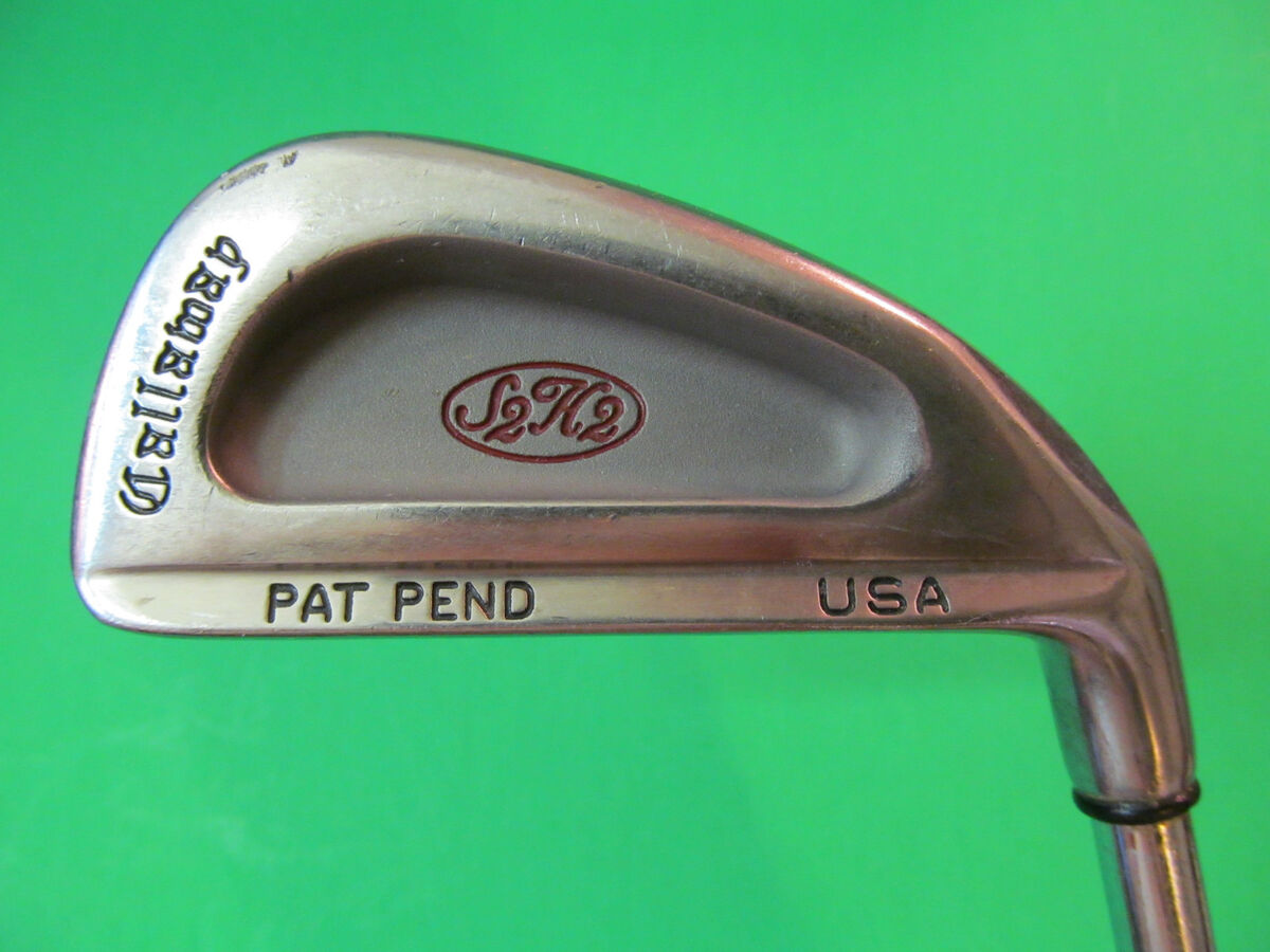 Callaway S2H2 USA Pat Pend Sand Wedge Regular Steel Shaft Callaway Grip Callaway S2H2 USA Pat Pend Sand Wedge Regular Steel Shaft Callaway Grip
