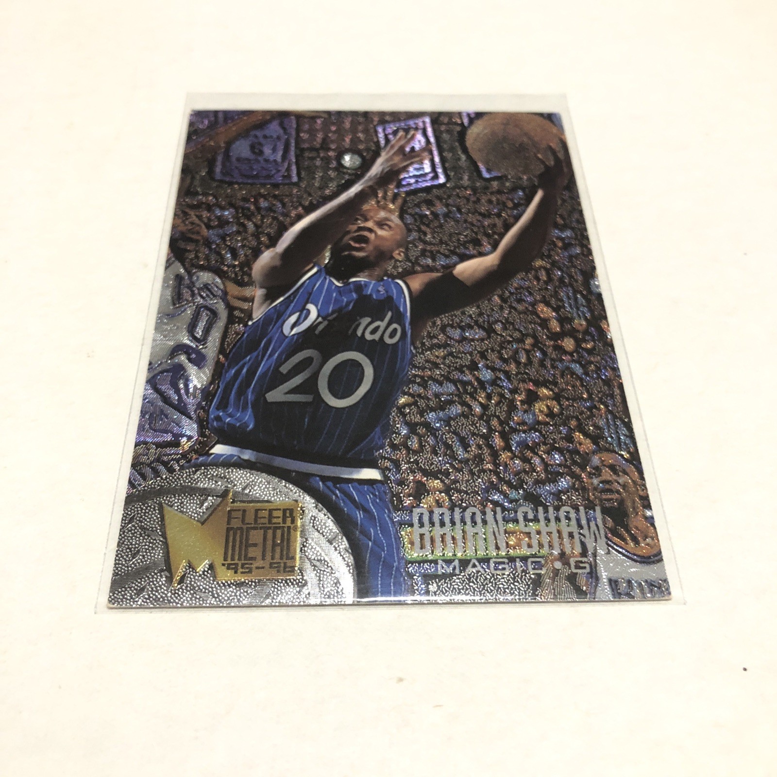 1995-96 Fleer Metal - Brian Shaw #175