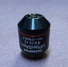 Olympus UPlanSApo 4x/0.16 FN26.5 Microscope Objective Lens UIS2  RMS
