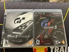 Lot 2 Games Gran Turismo 5 + Prologue PS3 (Sony PlayStation 3, 2010)