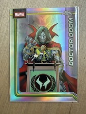 2026 Topps Chrome Marvel Doctor Doom Refractor #28 Fantastic Four