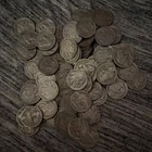105 Buffalo Nickels Lot 5C Copper Coins Including 1937, 1913-1938 Variety