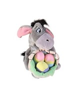 Vtg 1999 Easter Basket Eeyore Bean Bag Walt Disney World Parks Winnie The Pooh