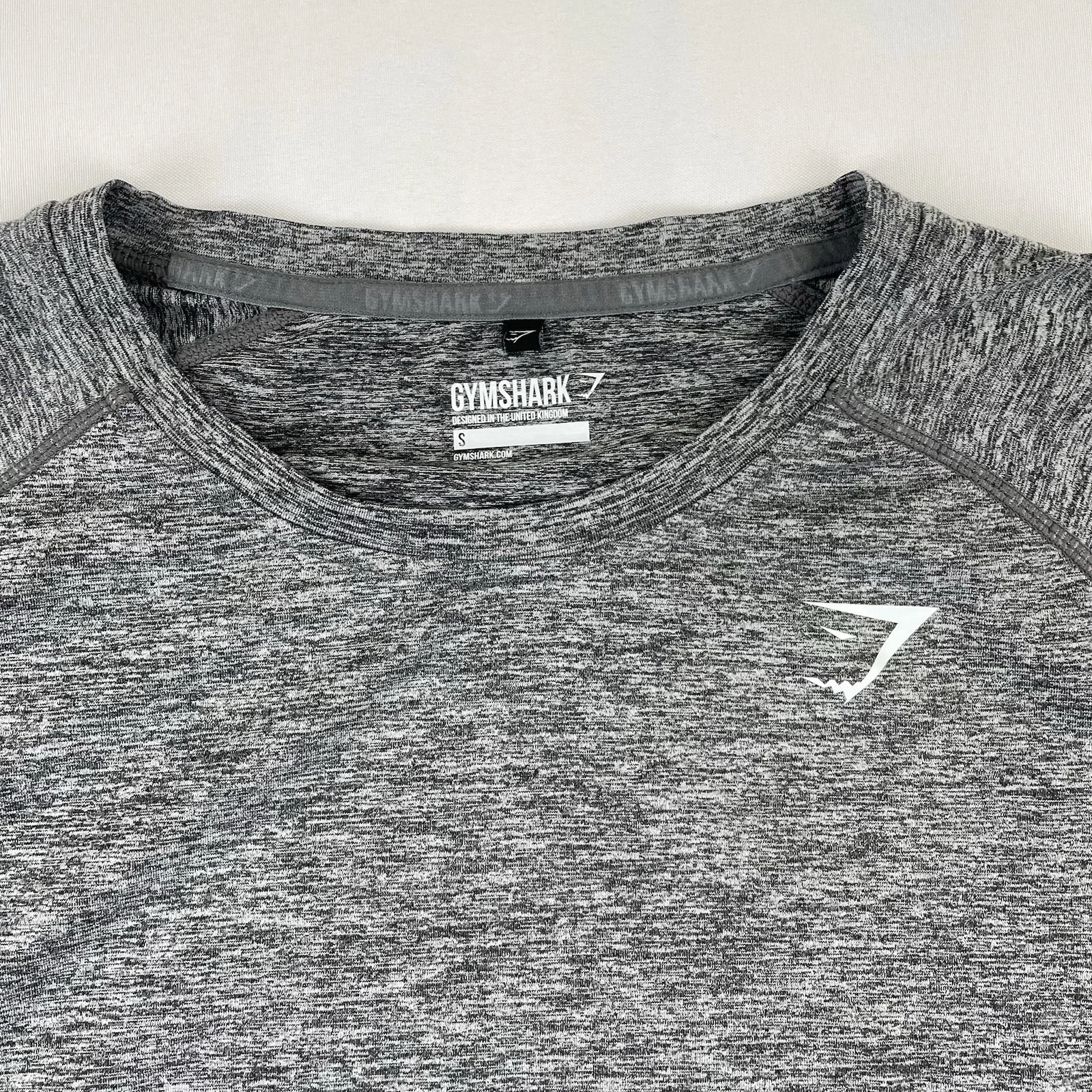 gymshark cropped long sleeve activewear drawstring shirt