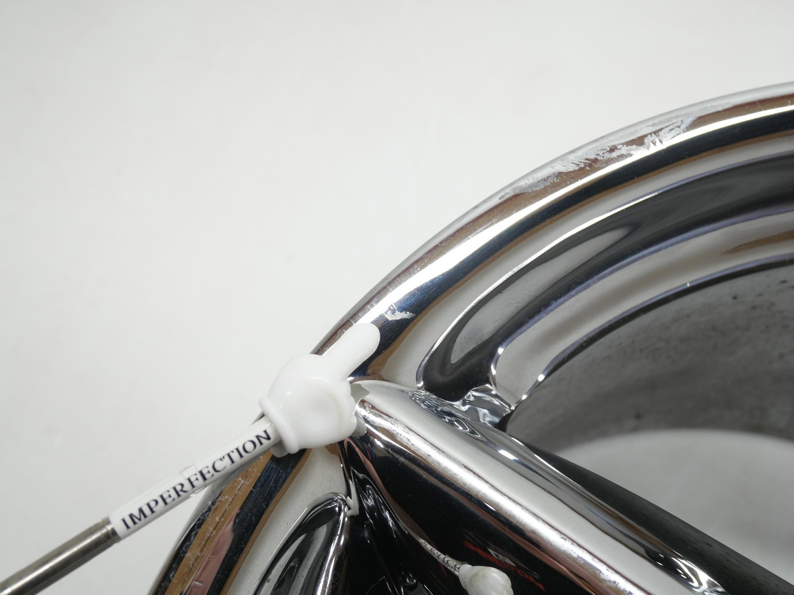 2001 Ferrari 360 Spider BBS Rear Wheel 18x10 Chrome 5 Spoke Rim Original OEM