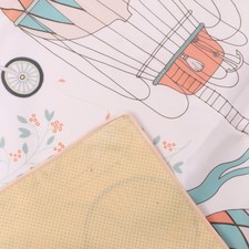 Baby Highchair Floor Mat Soft Cute Pattern Waterproof Prevent Slipping Multi NY9