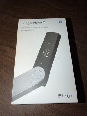 Ledger Nano X Cryptocurrency Bluetooth Hardware Wallet - NEW SEALED - 