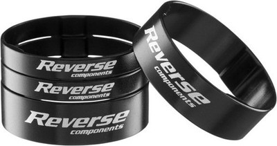 Reverse Spacer Set Ultra-Light 1 1/8'' schwarz (K01)