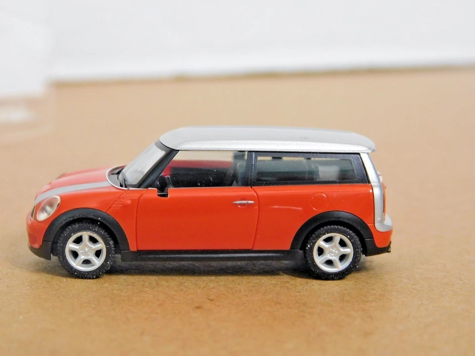 Herpa 023825 1/87 Mini Clubman Orange/Silver NIB - Image 2 of 4