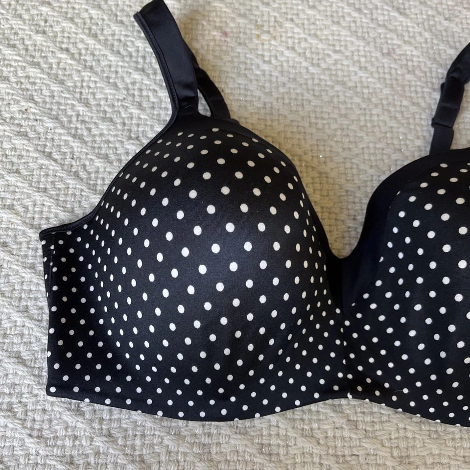 Sujetador con aros Playtex Shape Body Style 4823 lunares talla 40D balconette liso Foto 3 de 4